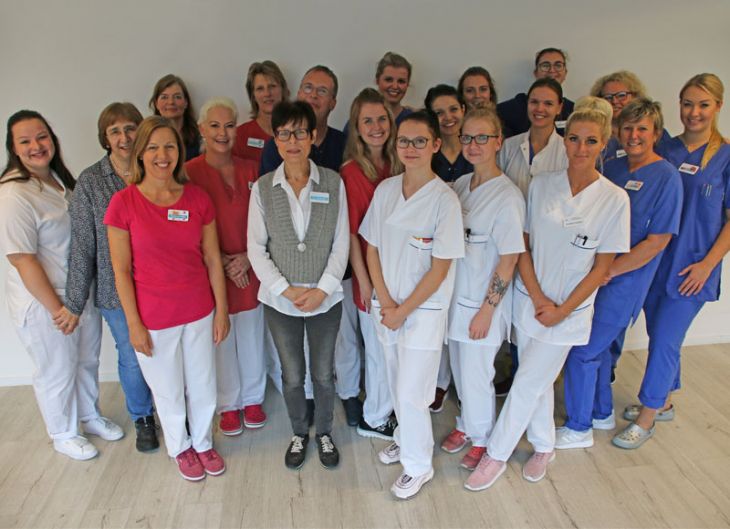 Team der Klinik für Kinder- und Jugendmedizin