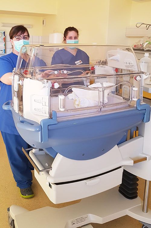Stationäre Versorgung von Frühgeborenen oder kranken Neugeborenen in der Kinderklinik