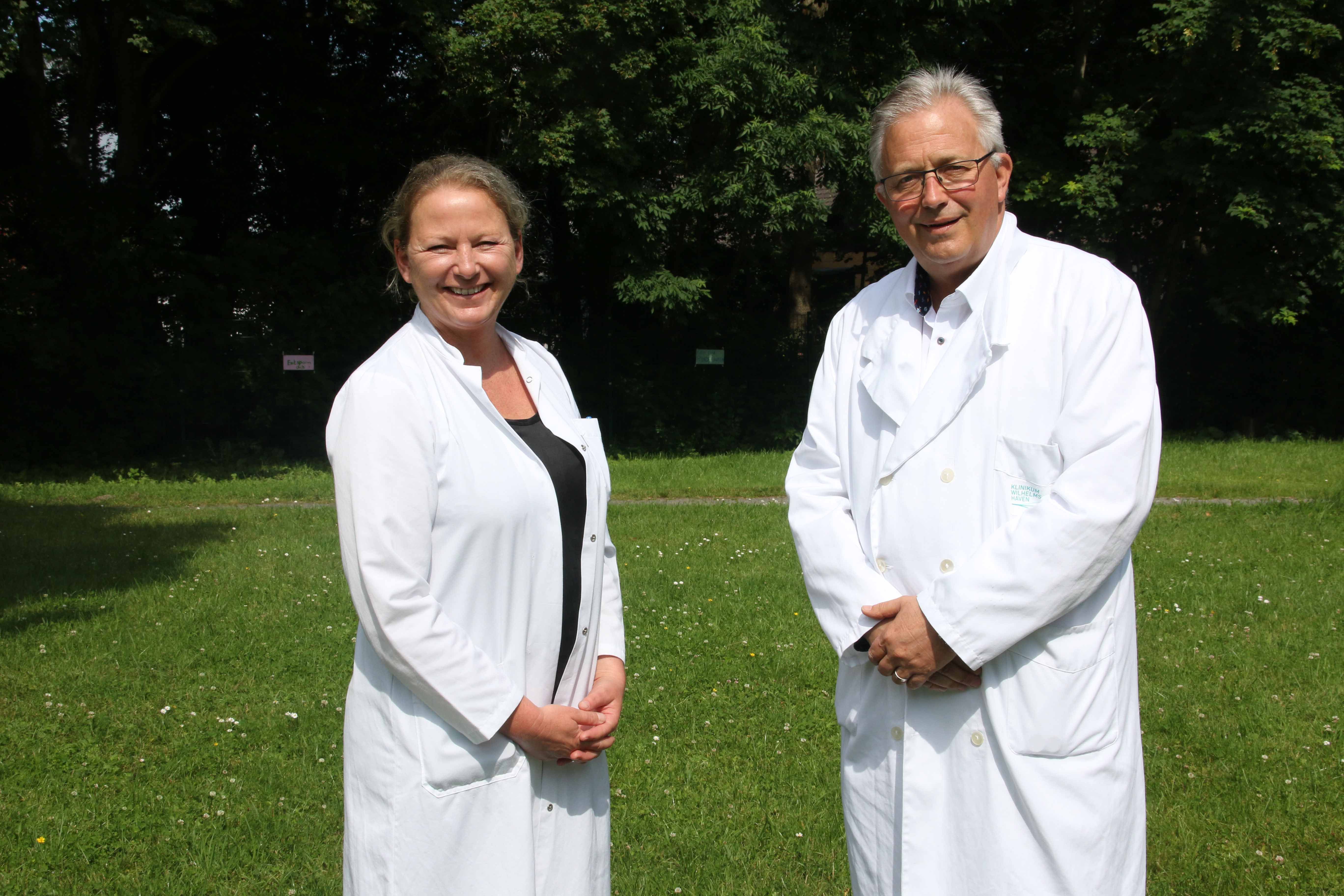 Priv.-Doz. Dr. Alexandra König und Prof. Dr. Here Folkerts